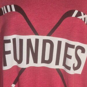OTB/Next Level Apparel, Fundies hockey themed t-shirt in size 3XL